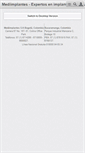 Mobile Screenshot of mediimplantes.com